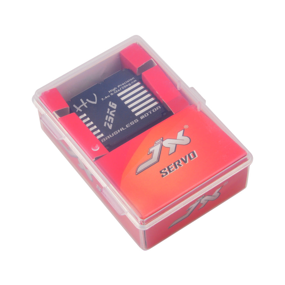JX Servo BLS-HV7125MG 25KG Brushless High Precision Steel Gear Full CNC Digital Servo