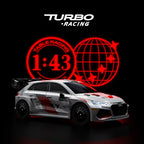Turbo Racing C90 1:43 Scale Pegasus 3× Audi A3 Dual-IP Collaboration  RC Rally Car RTR