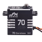 JX Servo C70 72KG Full metal Coreless 12v high quality servo for RC Hobby UAV Robotics and Industrial Applications.