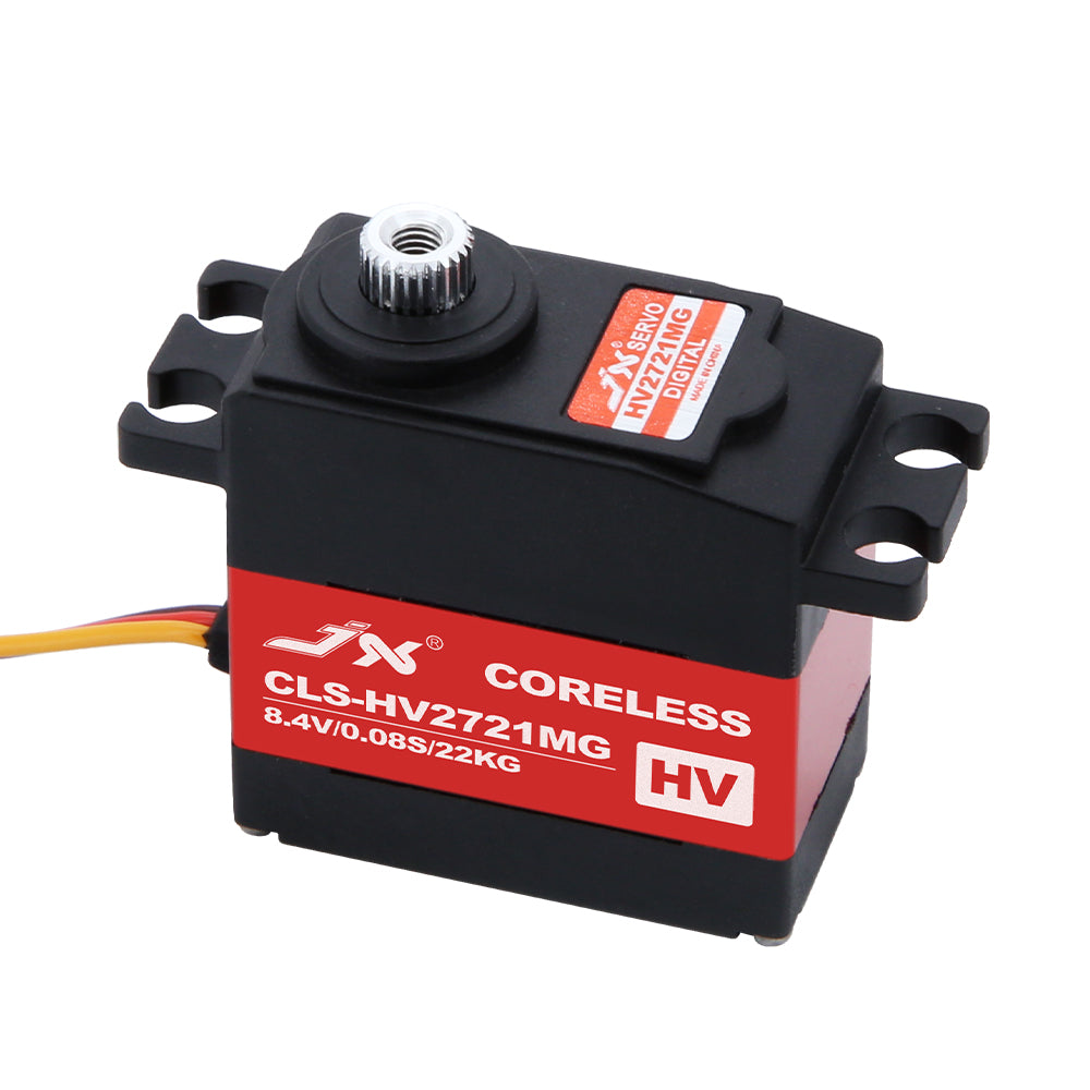 JX Servo CLS-HV2721MG 22KG 0.08 sec/60° HV Waterproof IP67 Coreless Digital  Servo