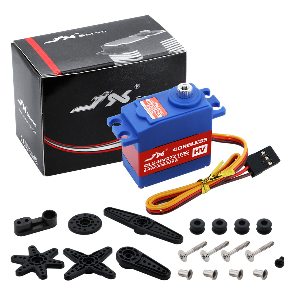 JX Servo CLS-HV2721MG 22KG 0.08 sec/60° HV Waterproof IP67 Coreless Digital  Servo
