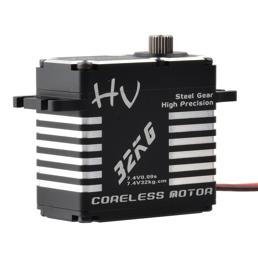 JX Servo CLS-HV7332MG 32kg Coreless High Precision Steel Gear Full CNC Digital Servo