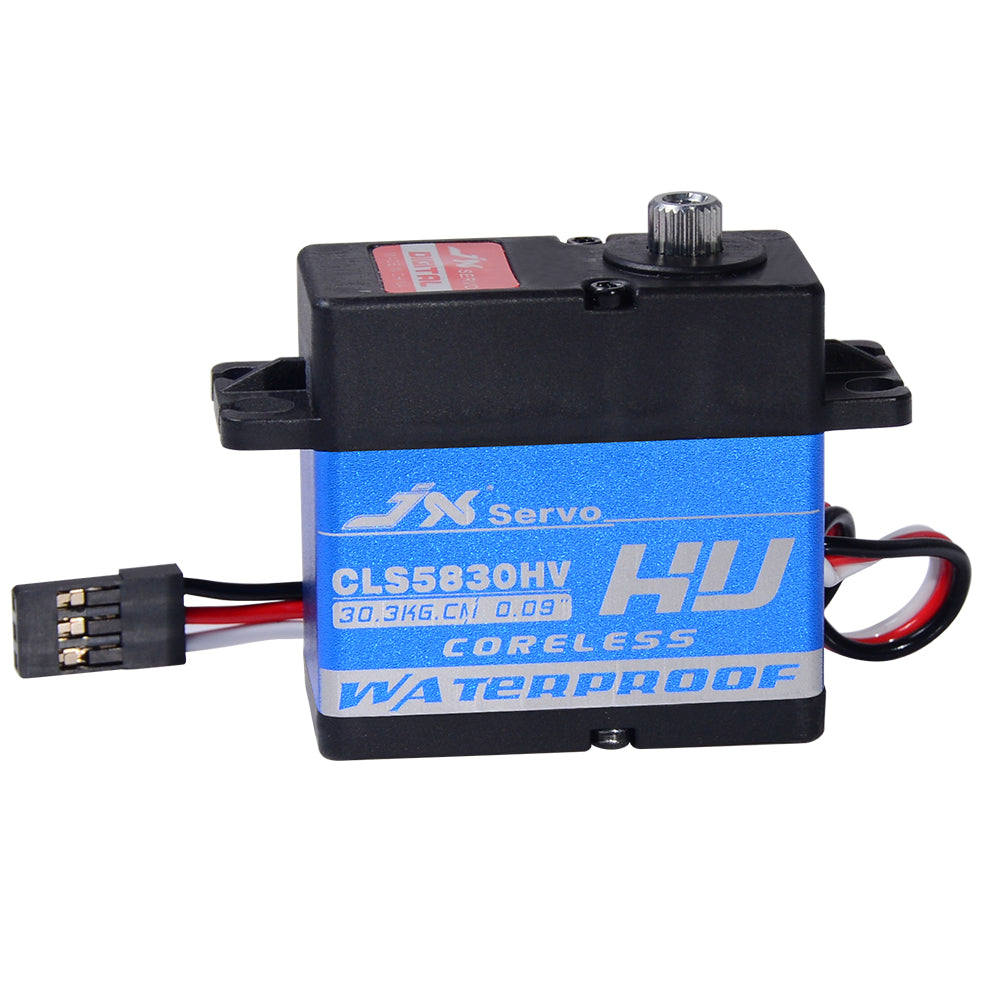 JX Servo CLS5830HV 30KG Full waterproof HV coreless high quality servo
