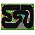 Turbo Racing - Drift track mat for 1/76 drift cars 1600x900mm