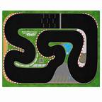 Turbo Racing - Drift track mat for 1/76 drift cars 1600x900mm