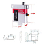 DS125MG Digital Metal Gear Wing High Torque Servo for RC Glider 10mm 7KG.cm Size