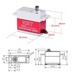 KST DS525MG 8.4V 7.5kg 0.04sec HV Digital Metal Gear Servo Motor