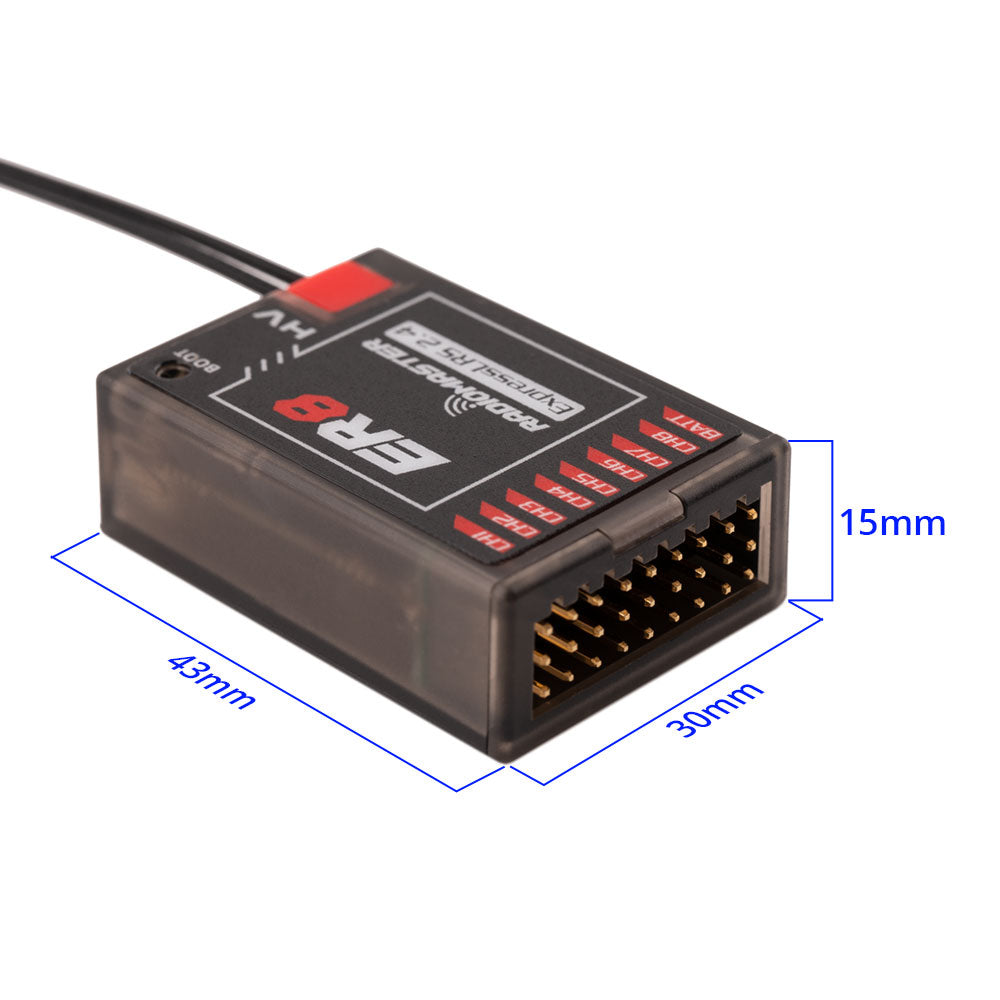 ER8 2.4GHz ELRS PWM Receiver