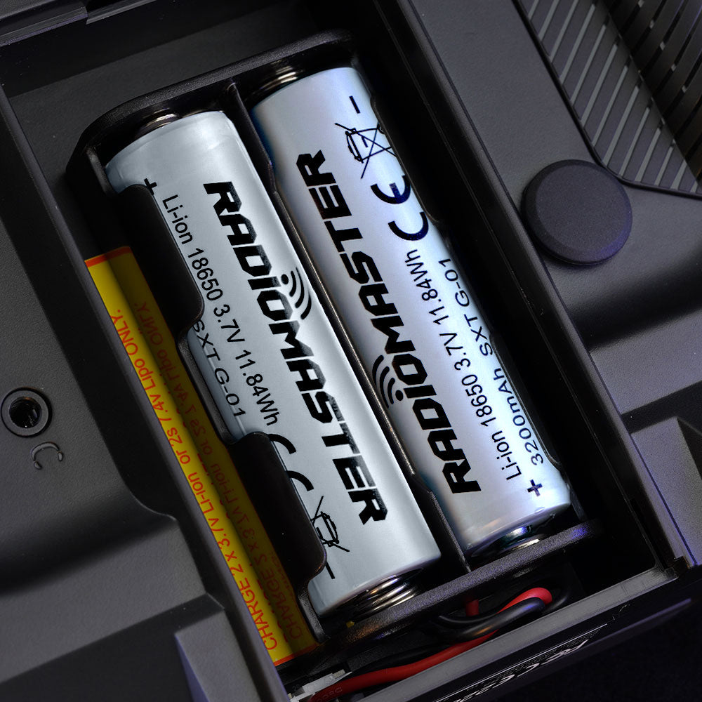 18650 3200mAh 3.7V Battery (2pcs) for TX16S / Boxer / TX12/ Pocket / MT12 Radios