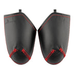 Zorro Leather Hand Grips Black