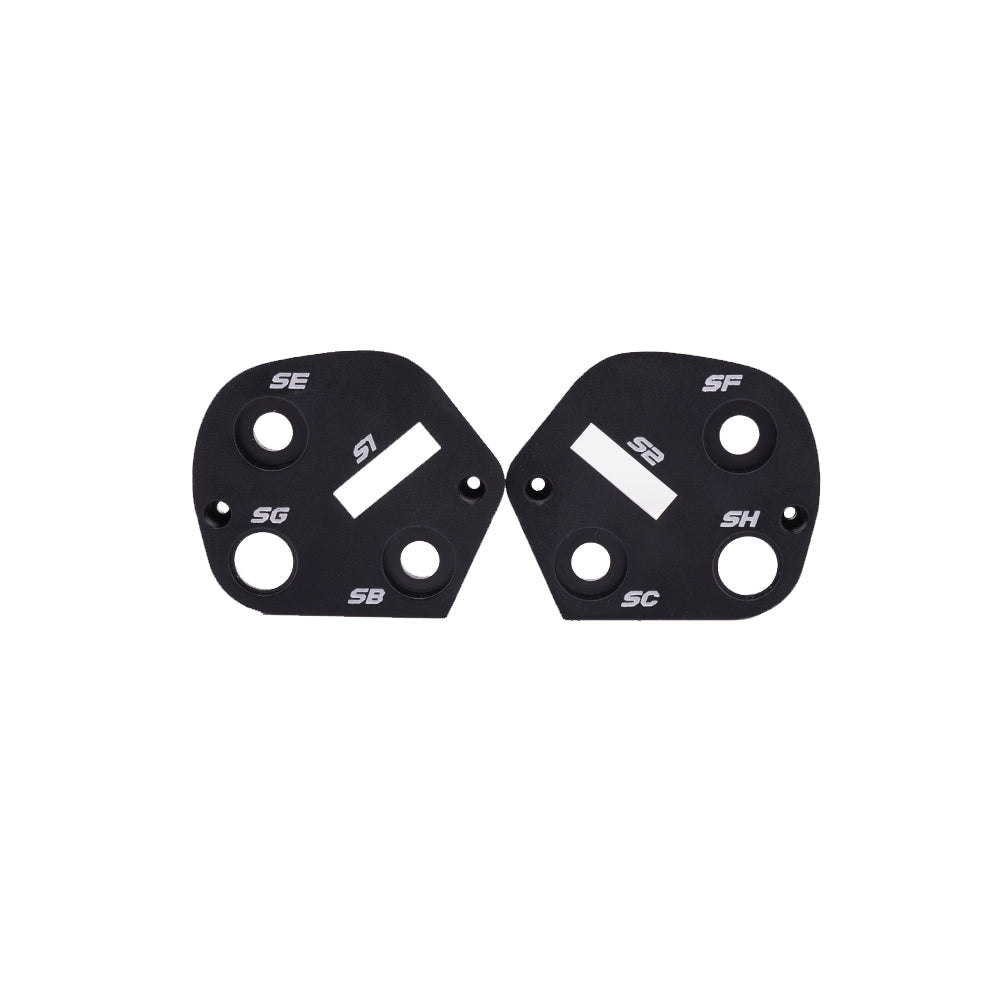 GX12 Radio Shoulder Plates