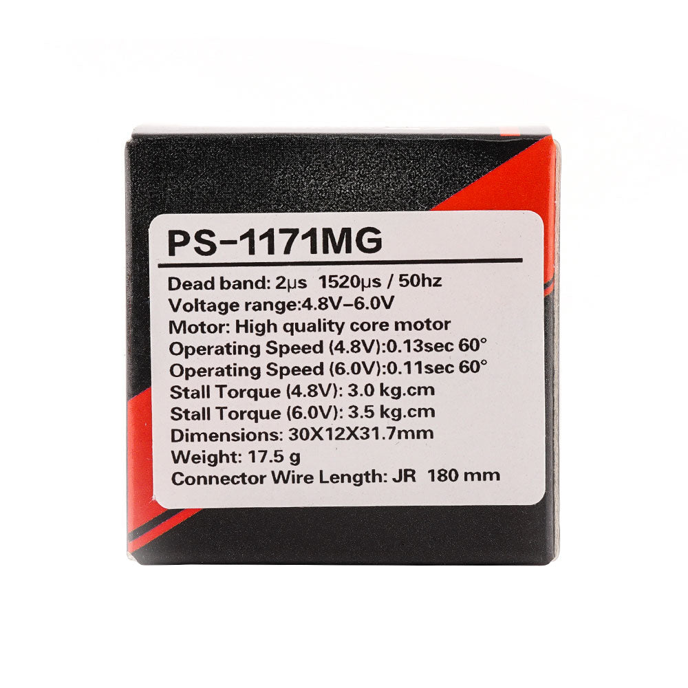 JX Servo PDI-1171MG 17g Metal Gear digital Core servo