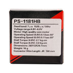 JX Servo PS-1181HB 18g Plastic Gear analog servo