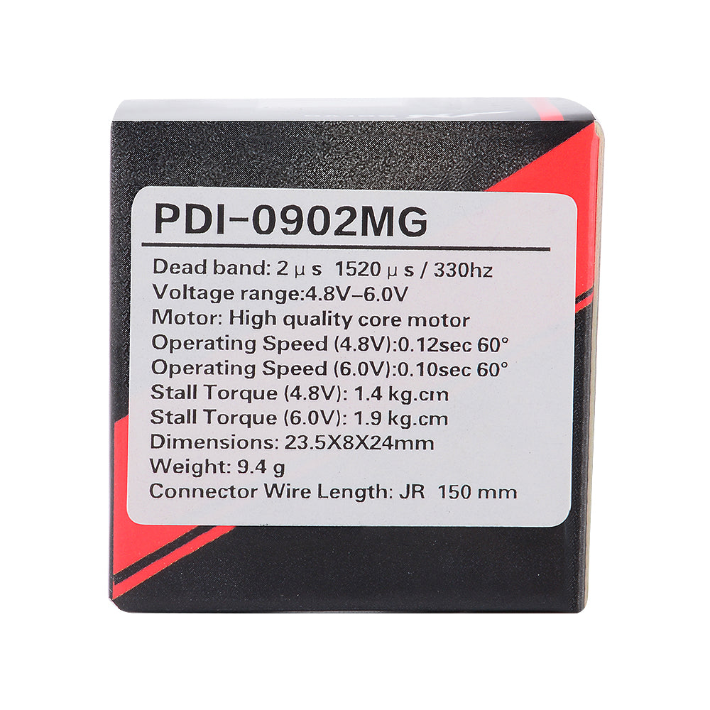 JX Servo PDI-0902MG 9.4g High Torque Digital Standard Servo