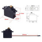 JX Servo PDI-1171MG 17g Metal Gear digital Core servo