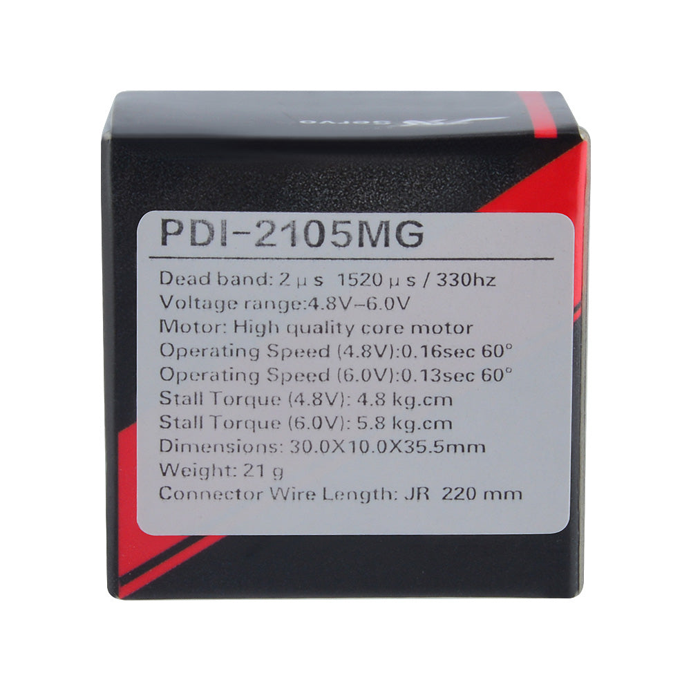 JX Servo PDI-2105MG 21g High Torque Digital Standard Servo