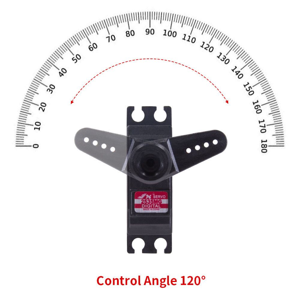JX Servo PDI-2535MG  25g Metal Gear digital coreless Gyro servo
