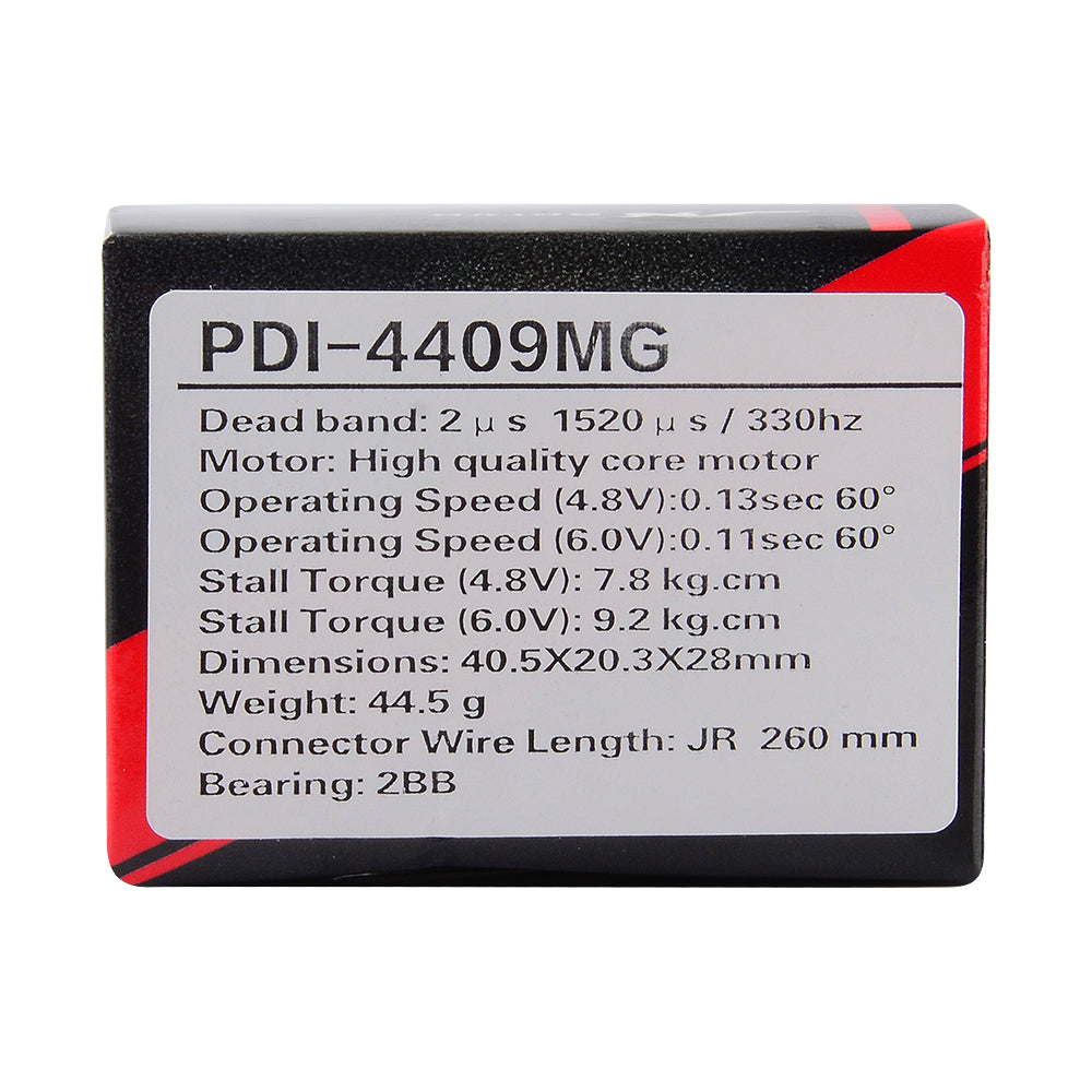 JX Servo PDI-4409MG 44.5g Coreless Metal Gear Standard Digital Servo