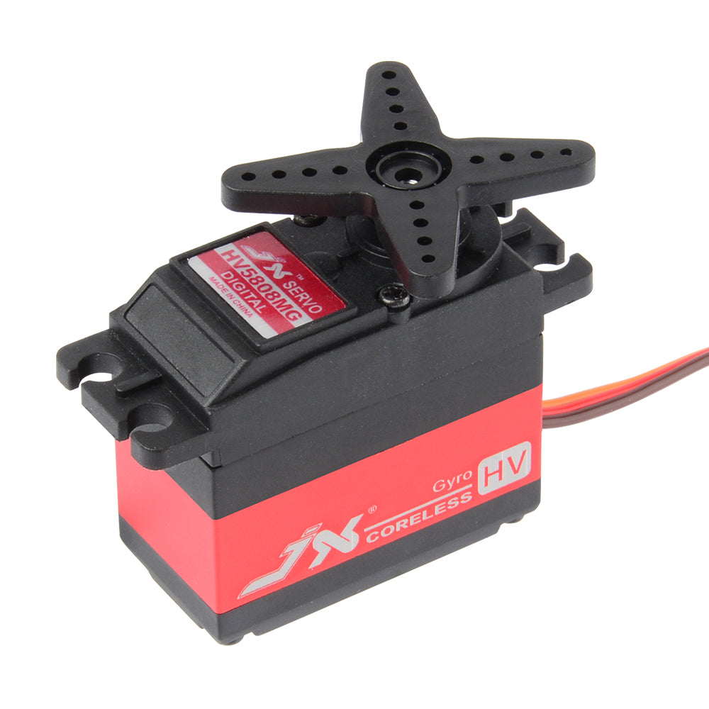 JX Servo PDI-HV5808MG 7KG High Precision Metal Gear High Voltage Digital Coreless Narrow band Servo