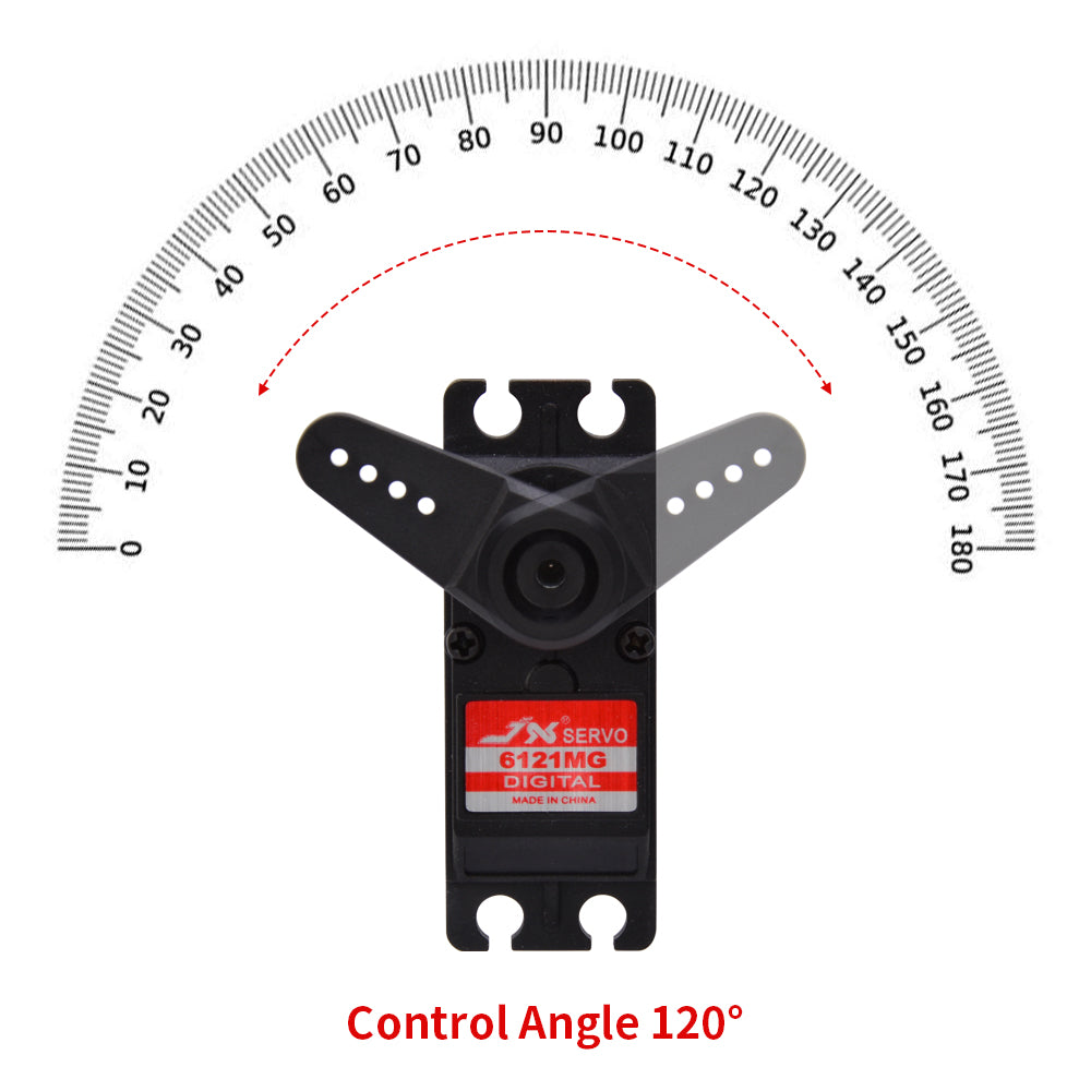 JX Servo PDI-6121MG 21KG 0.13sec High Precision Metal Gear Digital Coreless Standard Servo