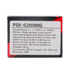 JX Servo PDI-6209MG 62g High Precision Metal Gear Digital Standard Servo