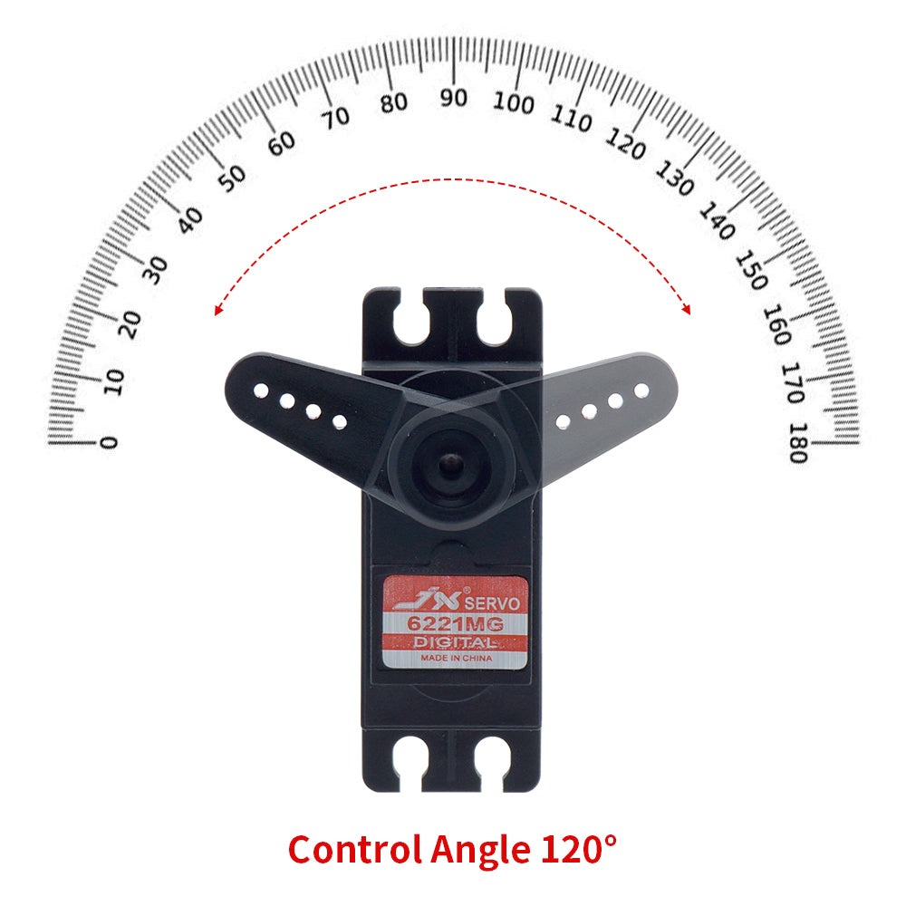 JX Servo PDI-6221MG 62g High Precision Metal Gear Digital Standard Servo