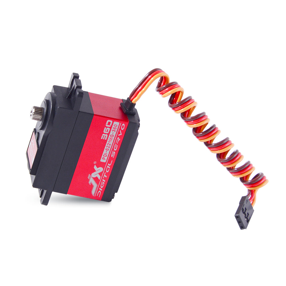 JX Servo PDI-6221MG-360° 62g 360° Continuous rotation High Precision Metal Gear Digital Standard Servo for Robot