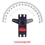 JX Servo PDI-6221MG-360° 62g 360° Continuous rotation High Precision Metal Gear Digital Standard Servo for Robot