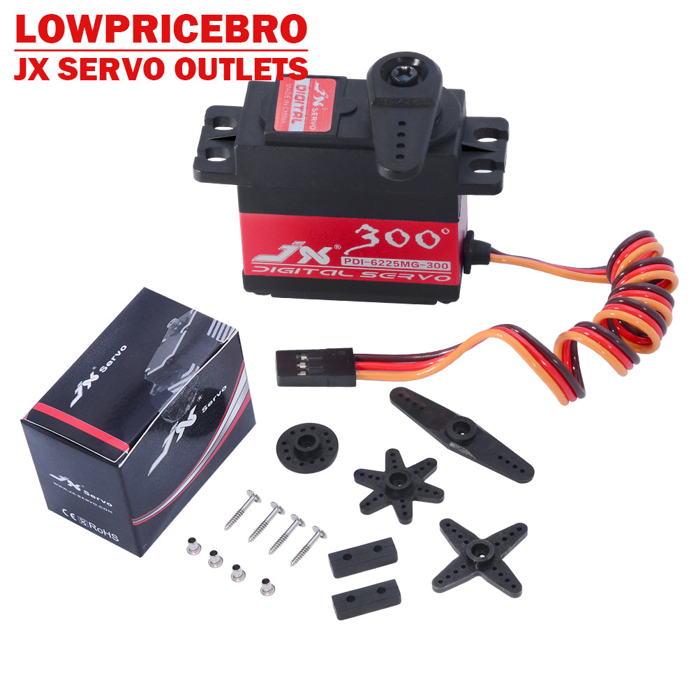 JX Servo PDI-6225MG-300 62g 300° High Precision Metal Gear Digital Standard Servo
