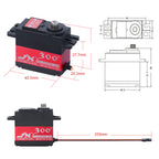 JX Servo PDI-6225MG-300 62g 300° High Precision Metal Gear Digital Standard Servo
