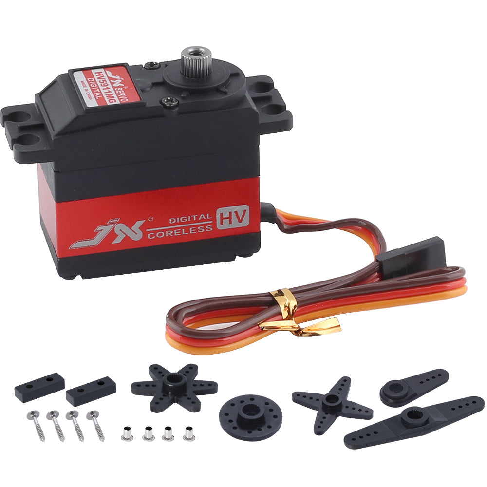 JX Servo PDI-HV5911MG 11KG High Precision Metal Gear High Voltage Digital Coreless Standard Servo