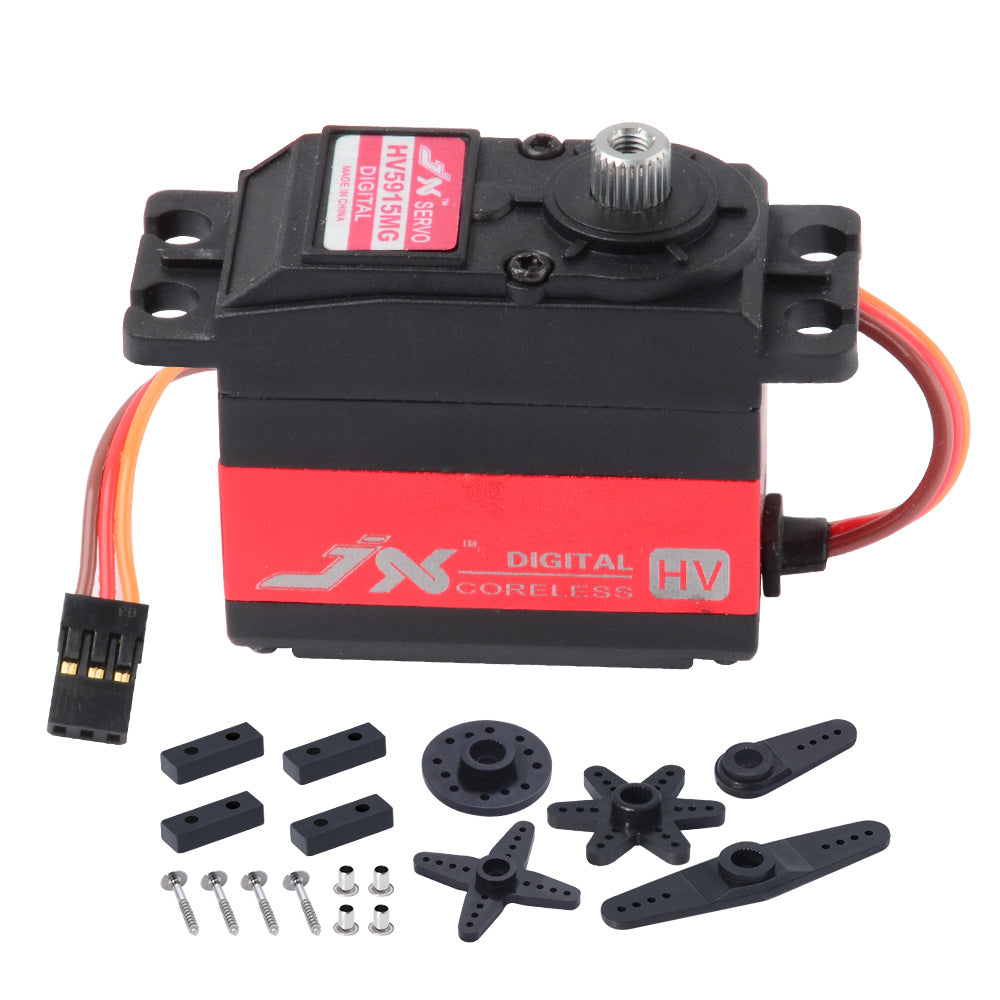 JX Servo PDI-HV5915MG 15KG High Precision Metal Gear High Voltage Digital Coreless Standard Servo