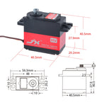 JX Servo PDI-HV6210MG 62g metal gear standard digital servo for RC helicopter