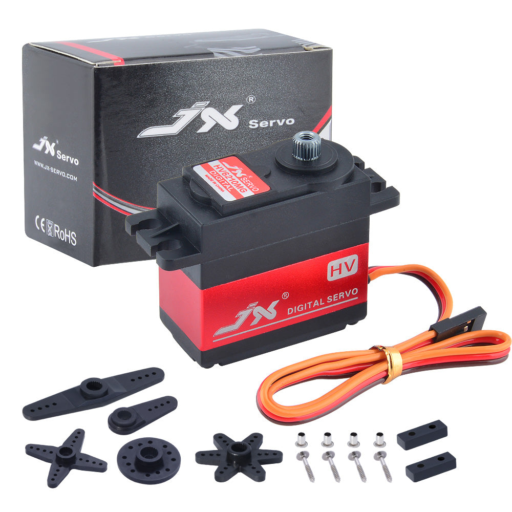 JX Servo PDI-HV6210MG 62g metal gear standard digital servo for RC helicopter