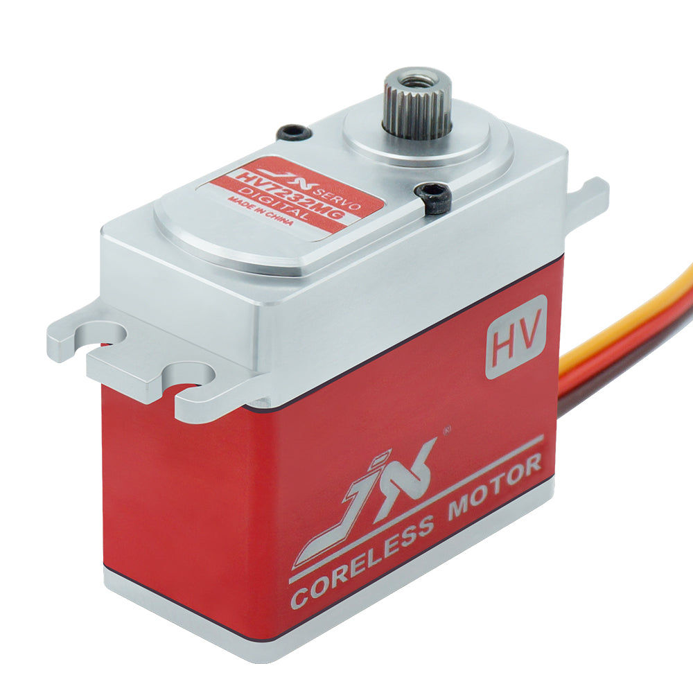 JX Servo PDI-HV7232MG 32KG High Precision Metal Gear Full CNC Aluminium Shell Structure high voltage Digital Coreless Standard Servo