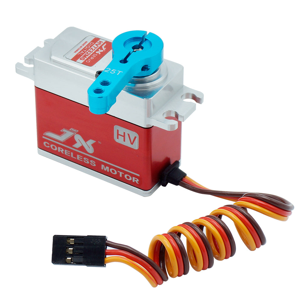 JX Servo PDI-HV7232MG 32KG High Precision Metal Gear Full CNC Aluminium Shell Structure high voltage Digital Coreless Standard Servo