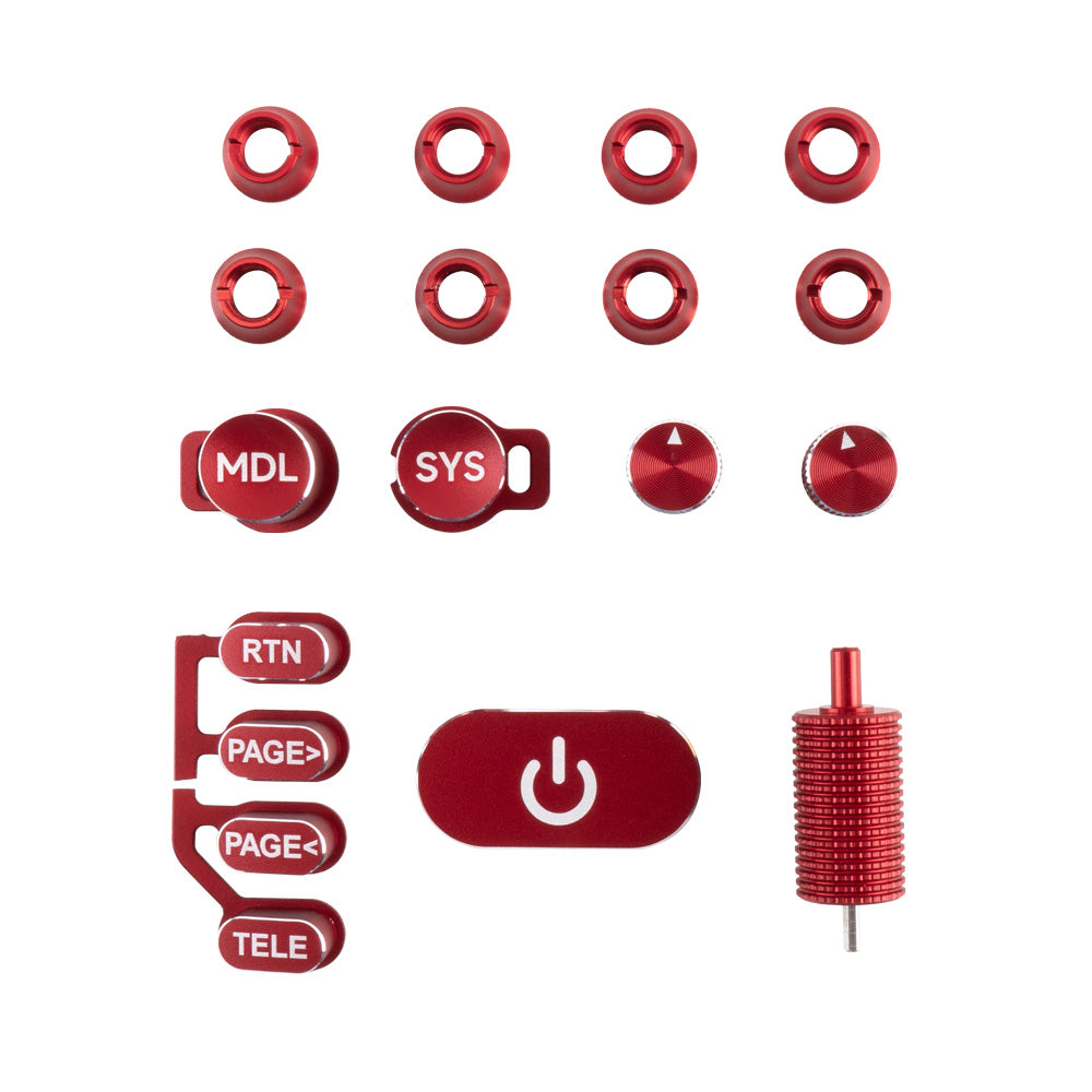 TX16S MK3 CNC Anodized Aluminium Switch Set