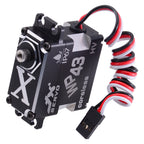 JX Servo WP43 43KG Full metal IP67 Waterproof coreless high quality servo for RC Hobby UAV Robotics and Industrial Applications.