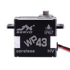 JX Servo WP43 43KG Full metal IP67 Waterproof coreless high quality servo for RC Hobby UAV Robotics and Industrial Applications.