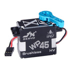 JX Servo WP45 45KG Full metal IP67 Waterproof Brushless high quality servo for RC Hobby UAV Robotics and Industrial Applications.