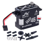 JX Servo WP45 45KG Full metal IP67 Waterproof Brushless high quality servo for RC Hobby UAV Robotics and Industrial Applications.