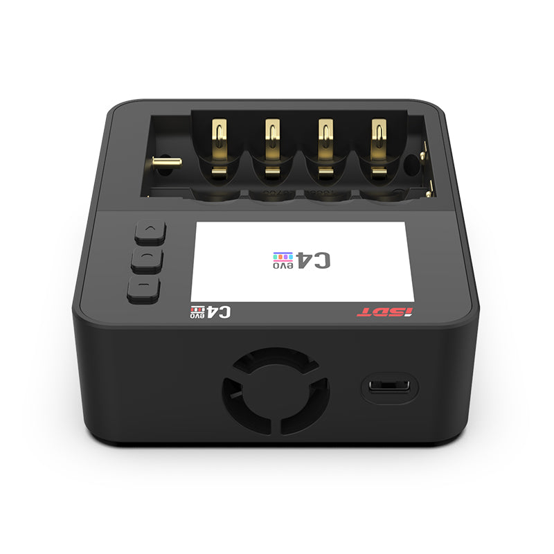 ISDT - C4 EVO 36W 8A 6 Channels Smart Battery Charger With USB Output