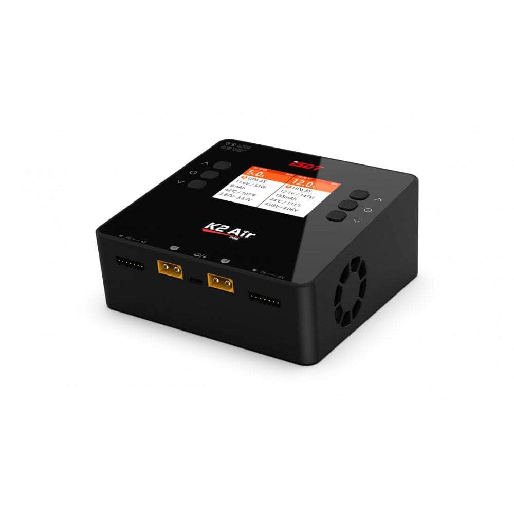 ISDT - K2 Air AC 200W DC 1000W 20A Dual Channel Balance Lipo Charger