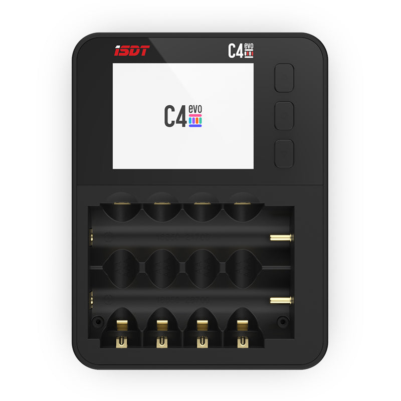 ISDT - C4 EVO 36W 8A 6 Channels Smart Battery Charger With USB Output