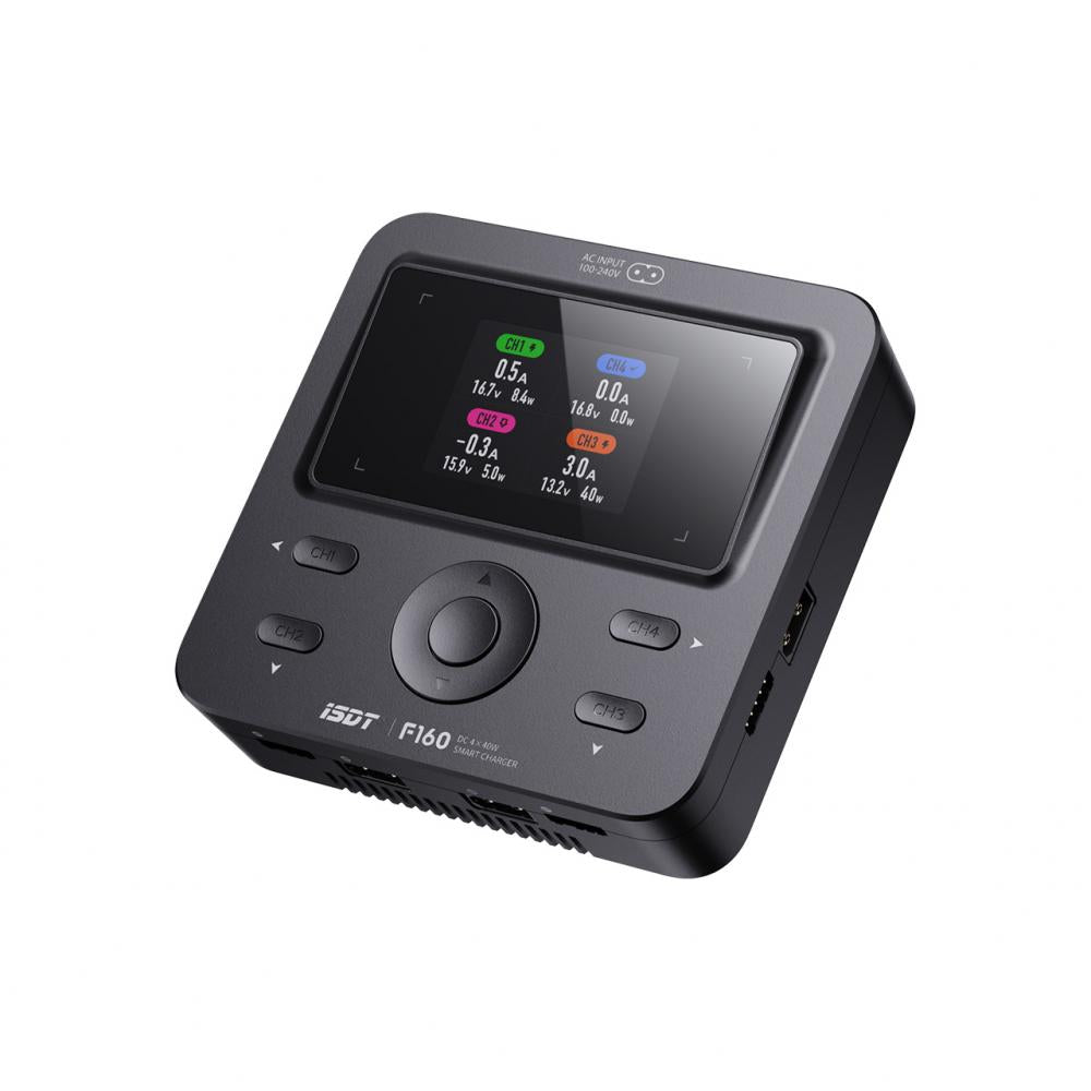 ISDT F160 4-slot AC/DC Quad Smart Charger