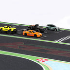 Turbo Racing - Drift track mat for 1/76 drift cars 1600x900mm