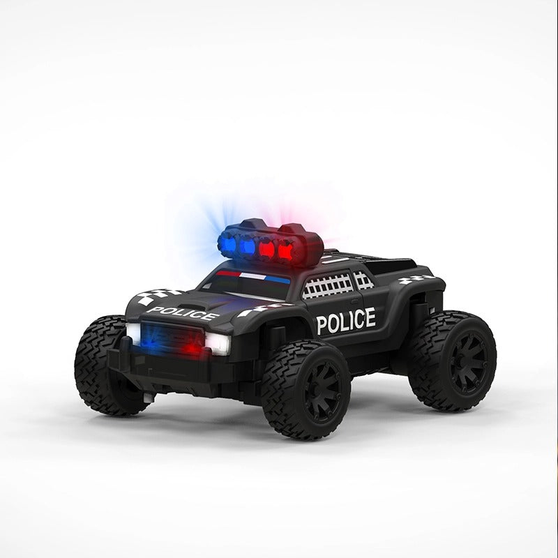 Turbo Racing - C82 1:76 RC Off-road police Car(Car Only)