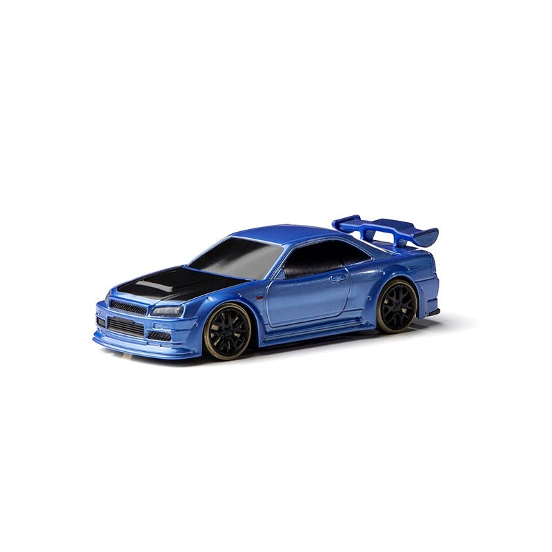 Turbo Racing - C64 1:76 Scale Drift car with GYRO RTR - Blue or Green
