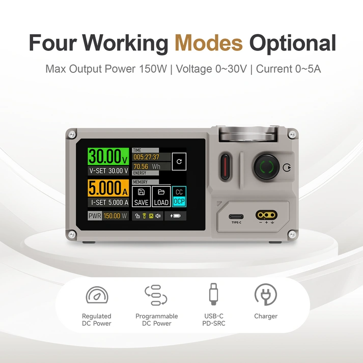 ISDT MP305 150W Color Touch Screen Multi-functional linear DC Regulated Power Supply
