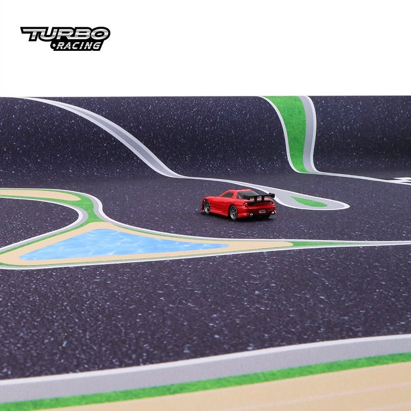Turbo Racing - Drift track mat for 1/76 drift cars 1200x800mm